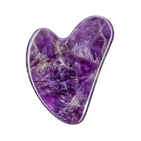 Natural Amethyst Gua Sha Boards PW-WG3824D-06-1