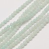 Natural Amazonite Round Bead Strands G-A130-2mm-14-1