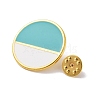 Golden Alloy Brooches JEWB-K020-01F-G-3
