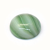 Dyed Natural Striped Agate/Banded Agate Cabochons G-R348-20mm-05-2