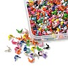 333Pcs Spray Painted Iron Bead Tips IFIN-FS0001-35-3