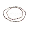 Electroplated Glass Beads Strands EGLA-H100-HP01-3
