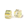 Electroplated Glass Beads EGLA-G040-01A-HP03-2