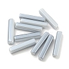 Electroplate Glass Beads GLAA-D024-01G-2