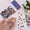 120Pcs 12 Colors Electroplate Glass Beads EGLA-SC0001-62-3