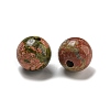 Natural Unakite Beads G-G147-01J-2