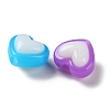 Two Tone Opaque Acrylic Beads X-SACR-I005-05B-2