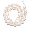 Natural Cultured Freshwater Pearl Beads Strands X-PEAR-N014-03H-01-3