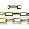Unwelded Iron Paperclip Chains CH-S125-02F-AB-2