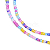 Transparent Glass Beads Strands GLAA-N047-03-3