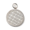 Non-Tarnish 304 Stainless Steel Pendants STAS-C086-05B-P-1