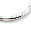 304 Stainless Steel Simple Thin Plain Bangle for Women BJEW-B064-02P-2