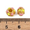 Alloy Enamel Beads ZIRC-I054-33G-02-01-3