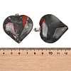 Natural African Bloodstone Pendants GG-K002-04K-3