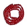 Opaque Glass Beads Strands GLAA-L050-C19-2