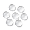 Transparent Glass Cabochons GGLA-R026-6mm-4