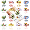 80Pcs 8 Styles Lip Balm DIY Label Sticker DIY-CP0007-95T-5