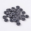 2-Hole Flat Round Resin Sewing Buttons for Costume Design BUTT-E119-18L-01-1