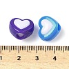 Opaque Acrylic Beads X-OACR-D309-09-3