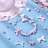 330Pcs 17 Styles Opaque & Transparent Acrylic Beads MACR-SC0002-26-5