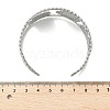 304 Stainless Steel Cuff Bangles for Women BJEW-Z096-04P-5