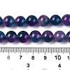 Dyed Natural White Jade Beads Strands G-T138-10mm-210-20-5