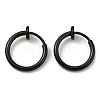 304 Stainless Steel Clip-on Earrings EJEW-P232-01EB-1