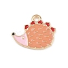 Valentine's Day Alloy Enamel Pendants ENAM-I084-01KCG-08-1