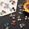 Alloy Rhinestone Pendants ALRI-TA0001-11-5