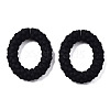 Spray Painted CCB Plastic Linking Rings CCB-Q091-011A-2