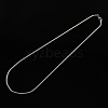 Tarnish Resistant 304 Stainless Steel Snake Chain Necklaces STAS-S029-09-1