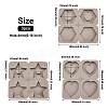 Boutigem 3Pcs 3 Style Silicone Molds DIY-BG0001-19-3