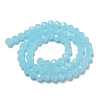 Imitation Jade Glass Beads Stands EGLA-A035-J8mm-D09-3