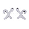 201 Stainless Steel Charms X-STAS-T044-217P-X-2
