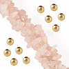 1 Strand Natural Rose Quartz Chip Beads Strands G-TAD0001-07-1