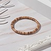 Coconut Beaded Stretch Bracelet for Men Women BJEW-JB09289-2
