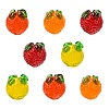 8Pcs 4 Colors Handmade Lampwork Beads LAMP-CJ0002-71-1