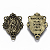 Tibetan Style Alloy Chandelier Component Links LS-TIBE-N011-002AB-NR-2