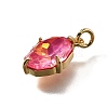 Brass Charms KK-Q043-06G-02-2