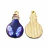 Alloy Printed Pendants PALLOY-D581-02I-1