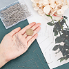 1000Pcs 10 Style 304 Stainless Steel Eye Pins STAS-UN0024-72-2