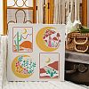 Plastic Reusable Drawing Painting Stencils Templates DIY-WH0172-395-4