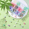 204Pcs 12 Style ABS Plastic Imitation Pearl Beads OACR-YW0001-39-5