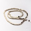 Electroplate Non-magnetic Synthetic Hematite Bead Strands G-F300-23A-06-2