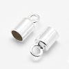 925 Sterling Silver Cord Ends STER-F032-09S-2.5mm-2
