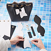 DIY Imitation Leather Knitting Crochet Bowknot Bucket Bags GN-TAC0001-06B-5