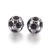 304 Stainless Steel Enamel European Beads STAS-F195-126P-2