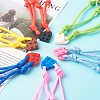 Polyester & Spandex Cord Bracelet Sets BJEW-JB06367-2