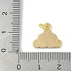 Brass Enamel Pendants X-KK-B114-17G-02-3