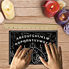 Pendulum Dowsing Divination Board Set DJEW-WH0324-008-3